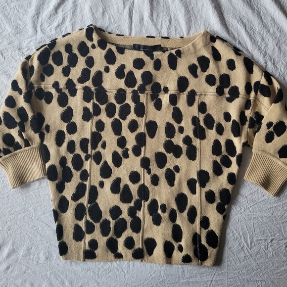 White House Black Market Sweaters - WHBM Leopard Print Women's Sweater Size S